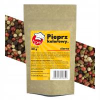 Pieprz Kolorowy Cztery Pieprze Ziarna 80g