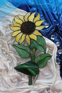 Słonecznik witrażowy Tiffany