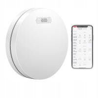 Bezprzewodowy Czujnik Detektor Czujka Dymu WiFi Alarm Dźwiękowy Głośny 85dB