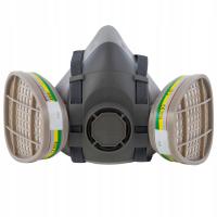 Maska gazowa OxyPro X6 dwa pochłaniacze X703 ABEK1