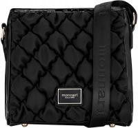 СУМОЧКА, СЕГОДНЯ ПОЧТАЛЬОНША МОННАРИ ЧЕРНЫЙ СТЕГАНЫЙ РЕМЕНЬ