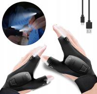 LATARKA RĘKAWICZKA DIODY LED SURVIVAL LAMPA LAMPKA DLA MECHANIKA NA RĘKĘ