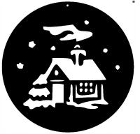 Bombka duża zawieszka dekoracja Boże Narodzenie szopka ażurowy dekor