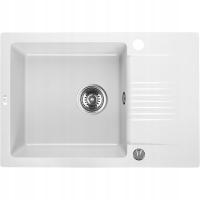 Zlewozmywak Jednokomorowy Granitowy z Ociekaczem 44x65cm Celia SBC_613T