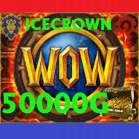 WOW WARMANE ICECROWN Gold 50.000 Ally/Horde IC