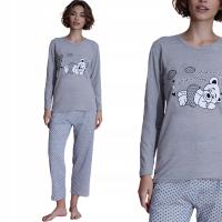 Neti пижамы Женские хлопок серый