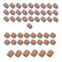 50 szt szybkozłączka złączka elektryczna drut linka MIX 32A 250V 0,08-4mm