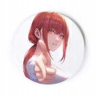 Przypinka manga anime Chainsaw Man Makima 58 mm