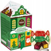 Świąteczne Cukierki Galaretki w Czekoladzie Mieszanka Choinkowa Wawel 200g