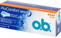 OB ProComfort Night Super Tampony 16 sztuk