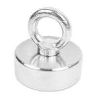 MAGNES NEODYMOWY 140kg UM55 UCHWYT 55x20N DO ŁOWIENIA I POSZUKIWAŃ +blaszka