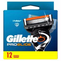 GILLETTE FUSION5 PROGLIDE OSTRZA WYMIENNE DO MASZYNKI 12 SZTUK, ORYGINAŁ!