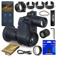 PARD NV-007SP2 4K NASADKA NOKTOWIZYJNA NOKTOWIZOR + ILUMINATOR 850nm + 64GB