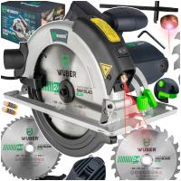 ЦИРКУЛЯРНАЯ ПИЛА, РУЧНАЯ ПИЛА ПО ДЕРЕВУ С ЛАЗЕРОМ 2400 ВТ