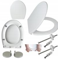 Сиденье для унитаза для колеса Cersanit Roca полипропиленовое медленное сиденье Estiva