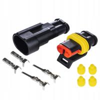 КУБ РАЗЪЕМ ГЕРМЕТИЧНЫЙ РАЗЪЕМ SUPERSEAL 2 PIN КОМПЛЕКТ