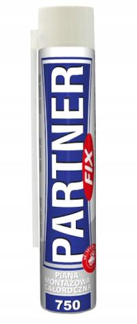 МОНТАЖНАЯ ПЕНА ДЛЯ ШЛАНГА, ВСЕСЕЗОННЫЙ ПАРТНЕР FIX 750ML
