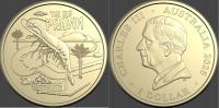 Australia 1 dolar 2025r. - seria BIG AUSSIE THINGS 2 - Big Prawn KREWETKA