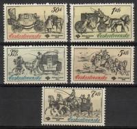 Czechosłowacja 1981 Mi 2598-2602 Czyste **