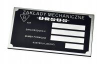 Табличка URSUS с глубокой маркировкой универсальная маркировка