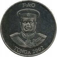 Tonga 20 Seniti 2002 Mennicza (UNC)