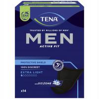 TENA Men Active Fit Extra Light урологические абсорбирующие стельки мужские 14 шт.