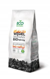 Węgiel Drzewny Ekologiczny Naturalny 2.2kg / EcoNaturo