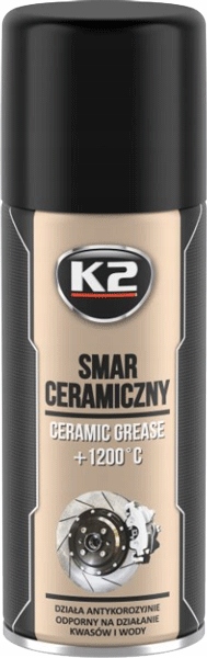 K2 Smar wysokotemperaturowy w sprayu 400ml W124