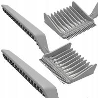 Grzebień Fryzjerski do Strzyżenia Cieniowania Męskiego Zakrzywiony Wygięty