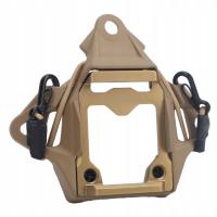 Osłona mocowania kasku NVG Kamera sportowa Noktowizor Podstawa SR