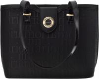 Torba Damska Duża Torebka Monnari Klasyczna Łódka Shopper Aktówka Czarna