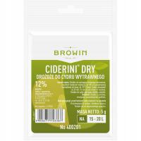 Дрожжи для сухого сидра Ciderini Dry BROWIN