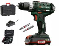 Wiertarko-wkrętarka Parkside + 2Ah AKUMULATOR i 2,4A Ładowarka