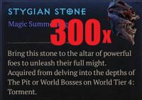 300x Stygian Stone Styx Stone Diablo 4 новый сезон 5 адские Орды