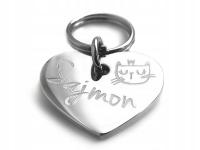 ID адресная кошка, маленькая собака, мини, сталь золото серебро гравер