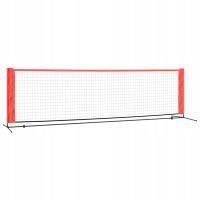 Сетка для тенниса, черно-красная, 300x100x87 см