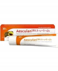 Aesculan maść (62,5 mg/ 5mg)/g 30 g