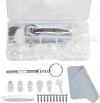 Набор сменных носовых накладок для очков 35 пар силиконовых носовых вставок