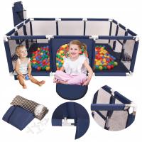 Детский манеж игровая площадка корзина ворота 100 шаров БО-100x