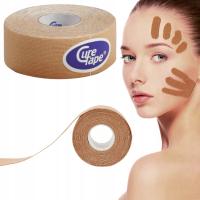 Kinesiotaping CureTape face tape tejpy для лицевой ленты 2,5 см