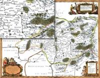 Stara Mapa 05 Górny Śląsk nyski powiat grodkowski Jonas Scultetus 1639-1641