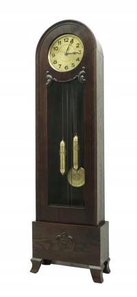 Античные, классические напольные часы типа баба Густав Беккер 20-е годы реставрация