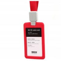 ETUI NA IDENTYFIKATOR KARTY SMYCZ HOLDER CZERWONY