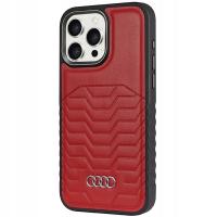 Audi Leather MagSafe etui Skórzane obudowa pokrowiec case do iPhone 15 Pro