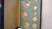 Monety Belize PROOF SET 1974 srebro stan 1