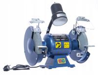 НАСТОЛЬНАЯ ШЛИФОВАЛЬНАЯ МАШИНА MAGNUM ЛАМПА 200 ММ 550 ВТ PROFI