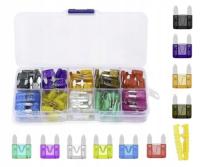 Набор стандартных автомобильных предохранителей MIX 5-40A (120 шт.)