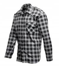 Рабочая рубашка фланелевая серая удобная легкая для работы толстовка