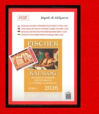 katalog polskich znaczków pocztowych Fischer 2026 NOWY+ znaczek Zamki w PL