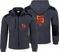 Bluza polarowa z odpianym kapturem TWÓJ HAFT LOGO NAPIS firmowa reklamowa